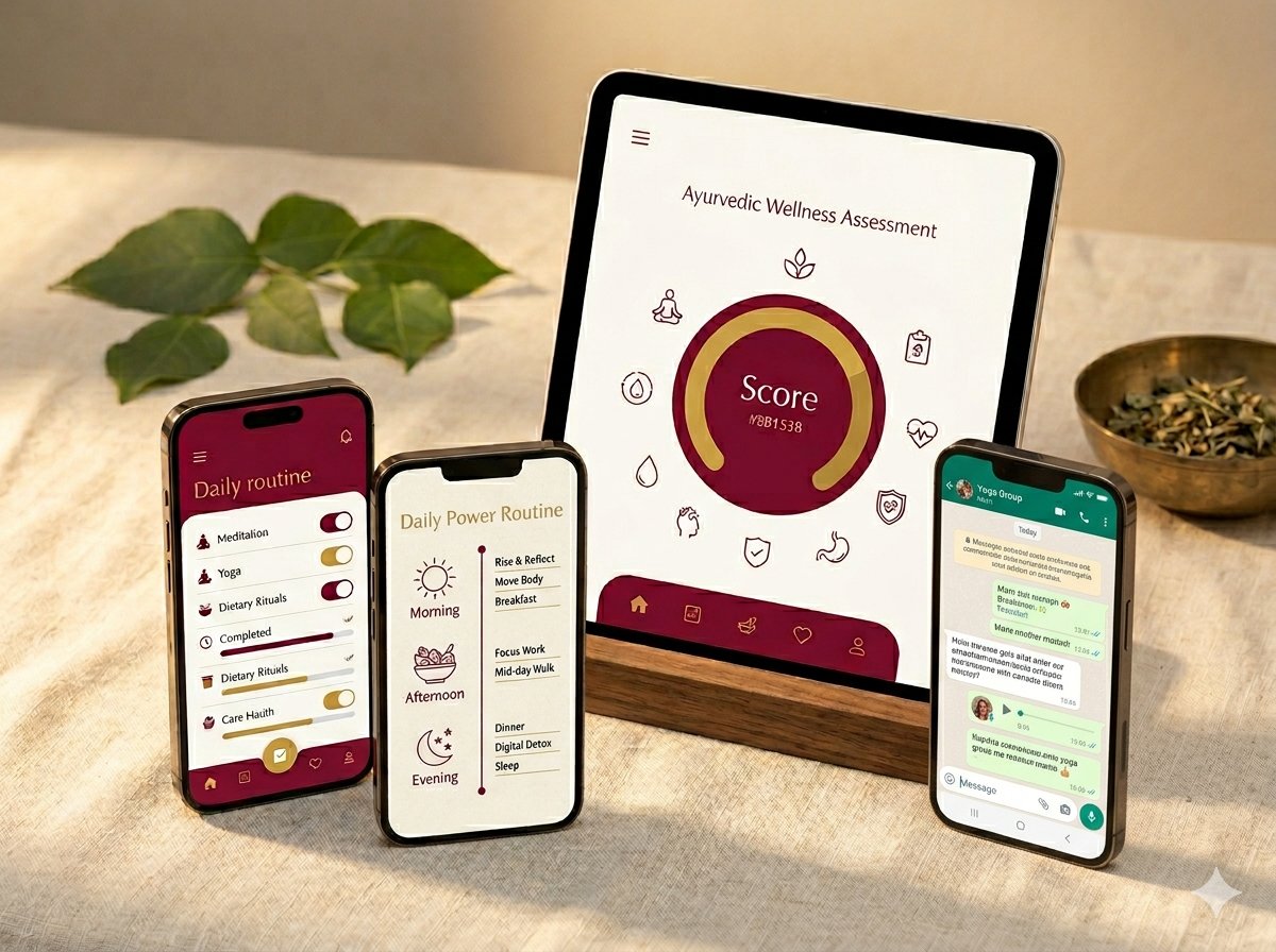 Everything you get free with Kamdev Modak — 1:1 consultation, self-assessment, daily power routine, and 7-day WhatsApp support